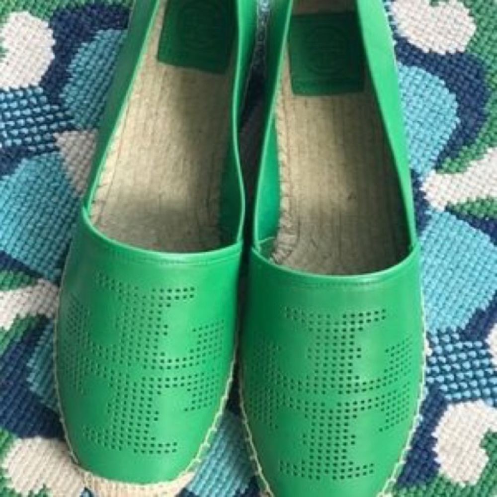 Tory Burch Preforated Espadrilles